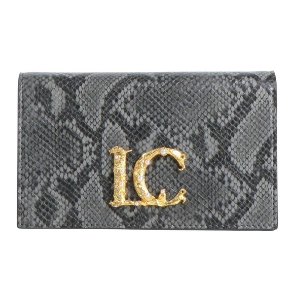 LA CARRIE Made in Italy Night Edition Python Print Clutch - Picture 4 of 5